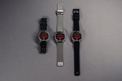 RETRO LED WATCH 'TimeRed 2'