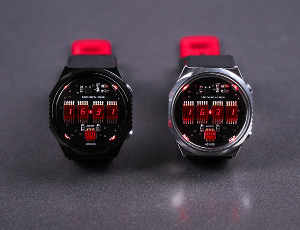 RETRO LED WATCH 'TimeRed' - NixoidStore