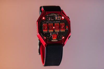 RETRO LED WATCH 'TimeRed 2'