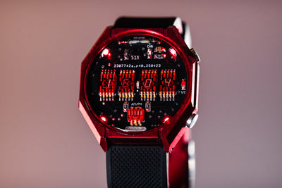 RETRO LED WATCH 'TimeRed 2'