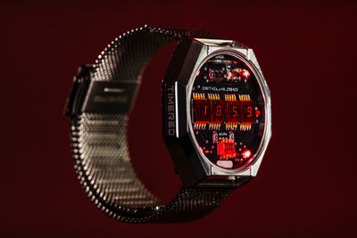 RETRO LED WATCH 'TimeRed 2'