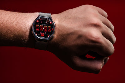 RETRO LED WATCH 'TimeRed 2'
