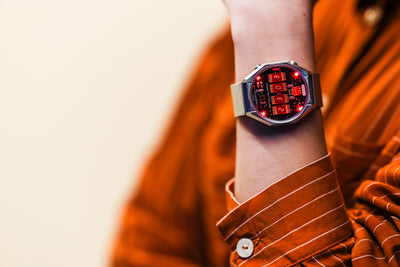 RETRO LED WATCH 'TimeRed 2'