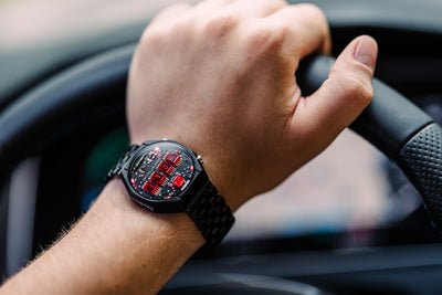 RETRO LED WATCH 'TimeRed 2'