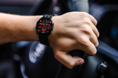 RETRO LED WATCH 'TimeRed 2'