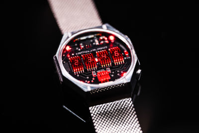 RETRO LED WATCH 'TimeRed 2'