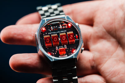 RETRO LED WATCH 'TimeRed 2'