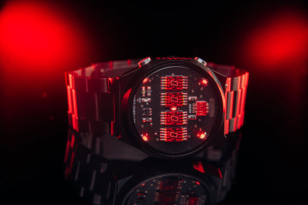 RETRO LED WATCH 'TimeRed' - NixoidStore