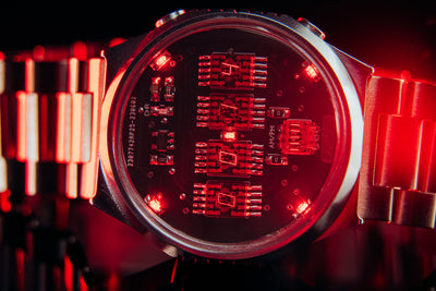 RETRO LED WATCH 'TimeRed'