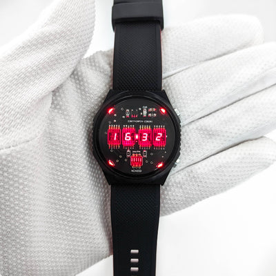 Lot 1303 - RETRO LED WATCH "RED LASER"