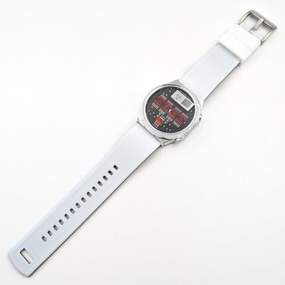 RETRO LED WATCH 'TimeRed' Biohazard