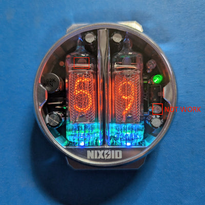 NIXIE TUBE WATCH 'NIXOID NEXT' (Defect)