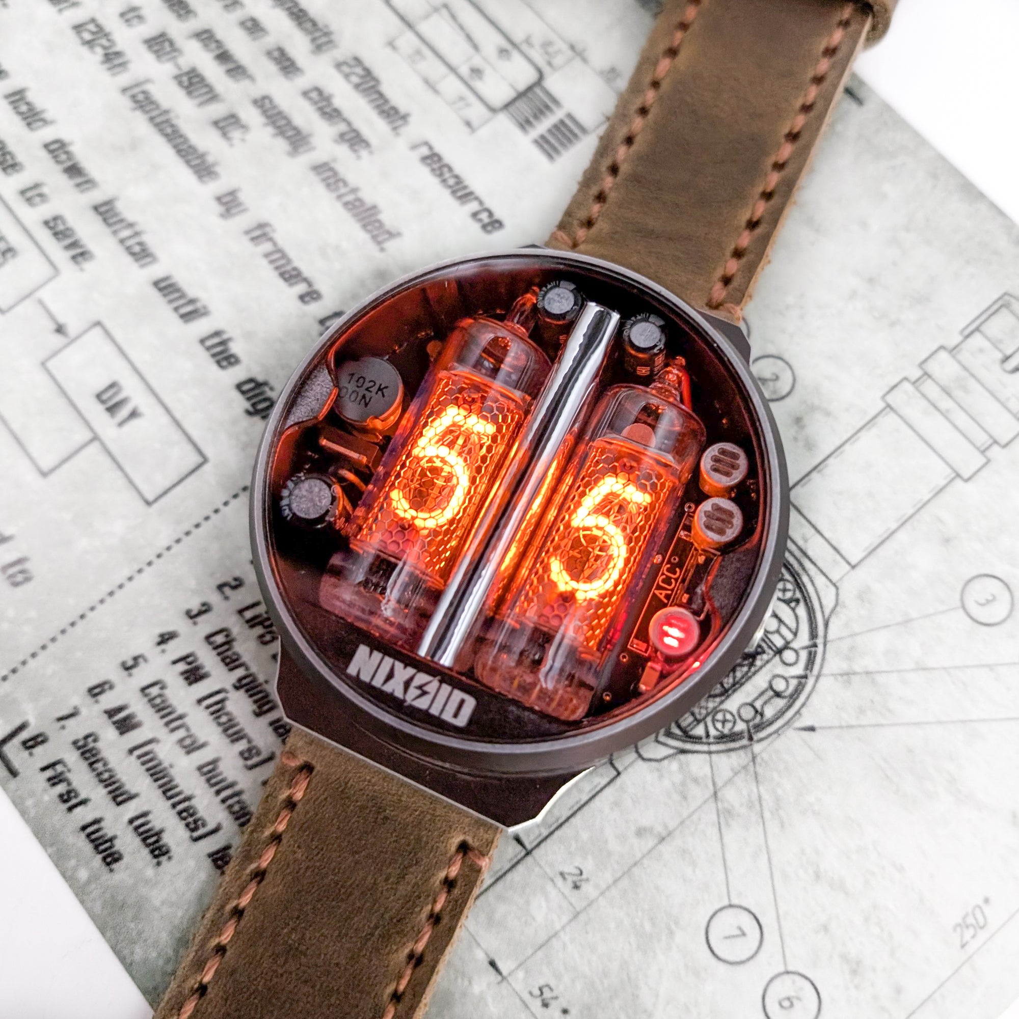 NIXIE TUBE Watch 'Brotherhood OF STEEL'
