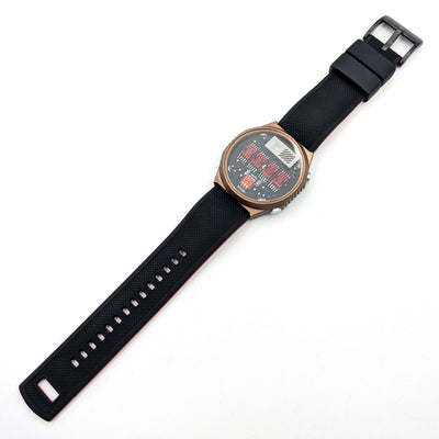 RETRO LED WATCH 'TimeRed' Radiation