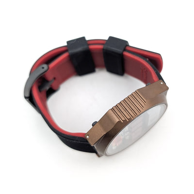 RETRO LED WATCH 'TimeRed' Radiation