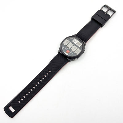 RETRO LED WATCH 'TimeRed' Green Rad