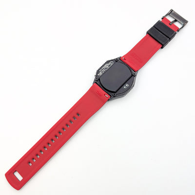 RETRO LED WATCH 'TimeRed' Green Rad