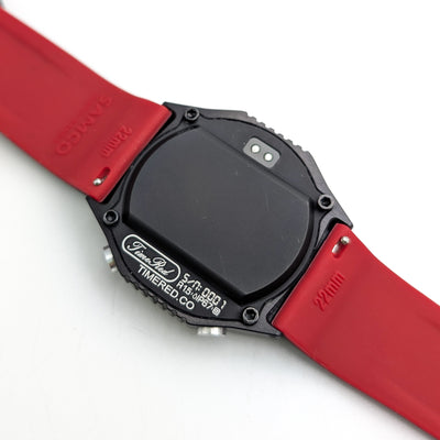 RETRO LED WATCH 'TimeRed' Green Rad