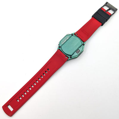 RETRO LED WATCH 'TimeRed' Ice Blue