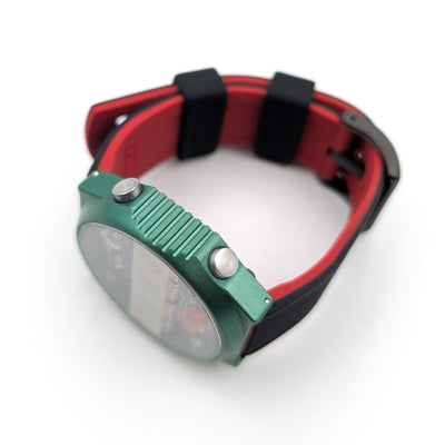 RETRO LED WATCH 'TimeRed' Ice Blue