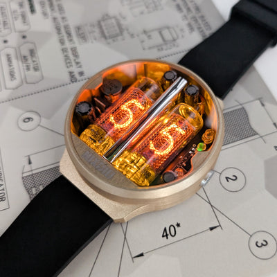 NIXIE TUBE Watch 'Nixoid'
