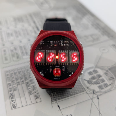 RETRO LED WATCH 'TimeRed' Retron