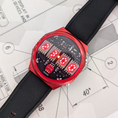 RETRO LED WATCH 'TimeRed' Retron