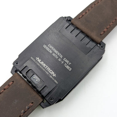 Nixie Tube Watch 'Futuristic Numitron IV-9'